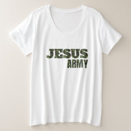 Jesus Army Grote Maat T-shirt