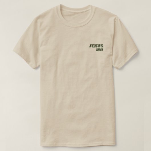 Jesus Army T-shirt (Design voorkant)