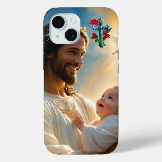 Jesus Art Case-Mate iPhone Case (Achterkant)