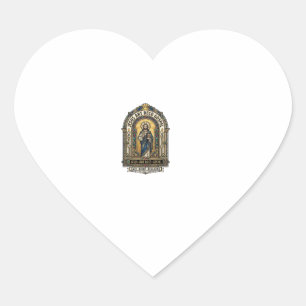 Jesus Art Deco Evangelie Jezus Art Deco Christelij Hart Sticker