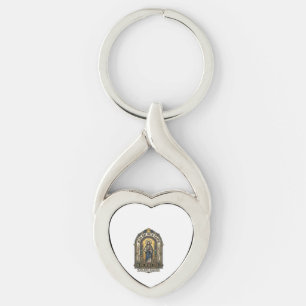 Jesus Art Deco Evangelie Jezus Art Deco Christelij Sleutelhanger