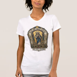 Jesus Art Deco Evangelie Jezus Art Deco Christelij T-shirt
