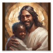 Jesus Art Foto Afdruk (Voorkant)