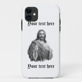 Jesus Art Hand Geschilderde iPhone 5 Hoesje Sjablo