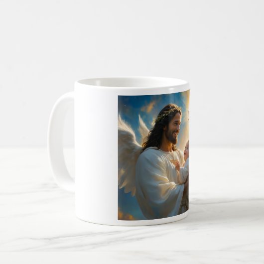 Jesus Art Koffiemok (Voorkant links)
