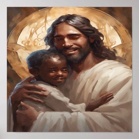 Jesus Art Poster (Voorkant)