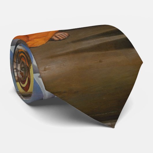 Jesus Ascension Stropdas (Opgerold)