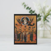 Jesus Ascension to Heaven Briefkaart (Staand voorkant)
