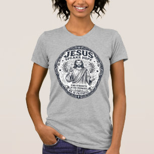 Jesus ASL Dove Gemeenschap Inclusie T-shirt Christ
