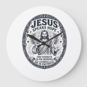 Jesus ASL Dove Gemeenschap Inclusie T-shirt Christ Grote Klok