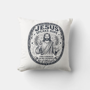 Jesus ASL Dove Gemeenschap Inclusie T-shirt Christ Kussen
