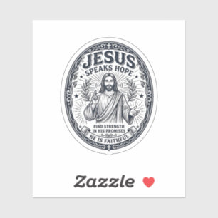 Jesus ASL Dove Gemeenschap Inclusie T-shirt Christ Sticker