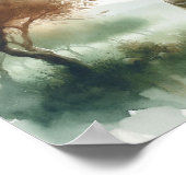 Jesus at the garden of gethsemane poster (Hoek)