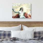 jesus aura canvas (Insitu (Slaapkamer))