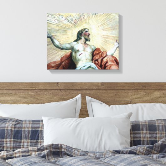 jesus aura canvas afdruk (Insitu (Slaapkamer))