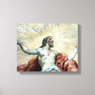 jesus aura canvas afdruk
