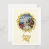 Jesus baby feestdagenkaart (Voorkant / Achterkant)