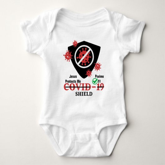 Jesus - Baby Jersey Bodysuit (Voorkant)