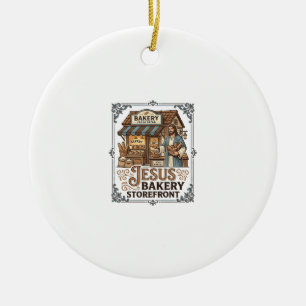 Jesus Bakkerij Winkelpand Jesus Bakkerij Winkelpan Keramisch Ornament