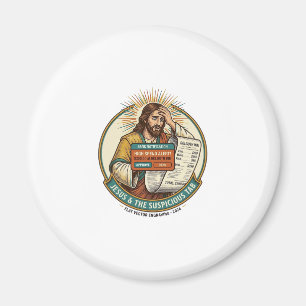 Jesus Bank Card Geblokkeerd Verdachte Bar Tab Frau Magneet