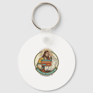 Jesus Bank Card Geblokkeerd Verdachte Bar Tab Frau Sleutelhanger