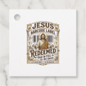 Jesus Barcode Label Verlost Jesus Barcode Label Ve (Voorkant)