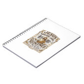 Jesus Barcode Label Verlost Jesus Barcode Label Ve Notitieboek (Linkerzijde)