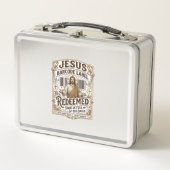Jesus Barcode Label Verlost Jesus Barcode Verlost (Voorkant)
