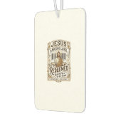 Jesus Barcode Label Verlost Jesus Barcode Verlost Luchtverfrisser (Links)