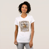 Jesus Barcode Label Verlost Jesus Barcode Verlost T-shirt (Voorkant volledig)