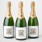 Jesus Barcode Label Vrijgekocht Jesus Barcode Vrij Sparkling Wijnetiket (Flessen)
