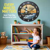 Jesus Be Still Coastal Lighthouse Grote Klok