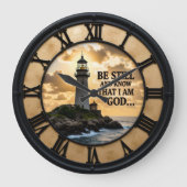 Jesus Be Still Lighthouse Grote Klok (Voorkant)
