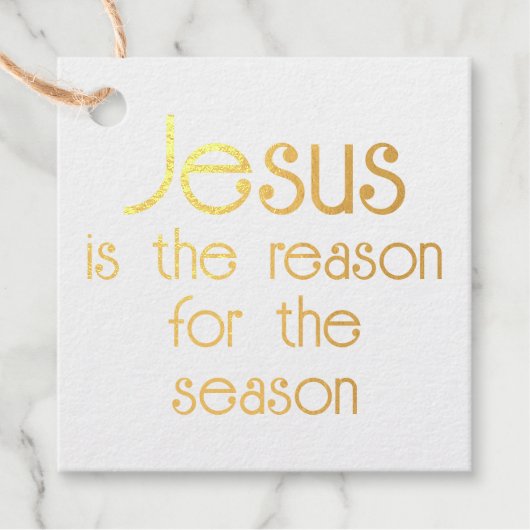 Jesus Bedankjes Labels (Voorkant)