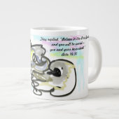 jesus believe  grote koffiekop (Voorkant rechts)