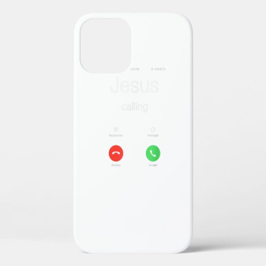 Jesus Bellen Grappige Jezus Telefoon Christelijk Case-Mate iPhone Case (Achterkant)
