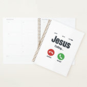 Jesus Bellerende Telefoon Scherm Christelijk T-shi Planner (Display)