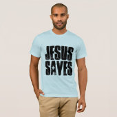 JESUS BESPAART CHRISTELIJKE T-SHIRTS T - SHIRTS (Voorkant volledig)