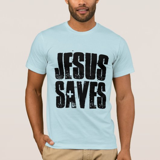 JESUS BESPAART CHRISTELIJKE T-SHIRTS T - SHIRTS (Voorkant)