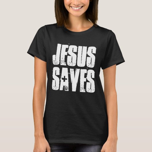 JESUS BESPAART CHRISTELIJKE T-SHIRTS T - SHIRTS (Voorkant)