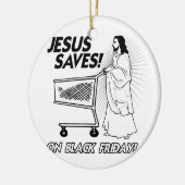 JESUS BESPART VRIJDAG ZWART -.png Keramisch Ornament (Links)