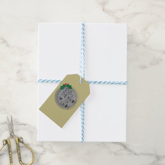 Jesus Best Gift Ever Cadeaulabel (Met Touw)