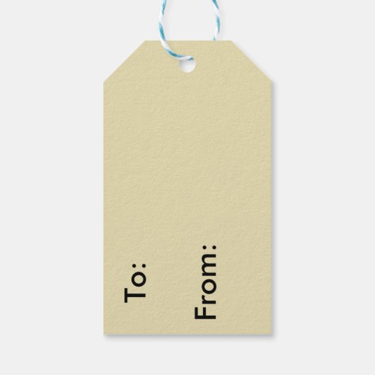 Jesus Best Gift Ever Cadeaulabel (Achterkant)