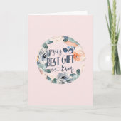 Jesus beste cadeau ooit blanco kerst Kaart (Voorkant)