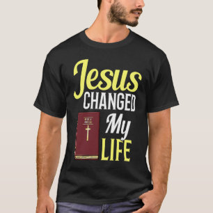 Jesus Bible Cross Nazareth Study citeert : T-shirt