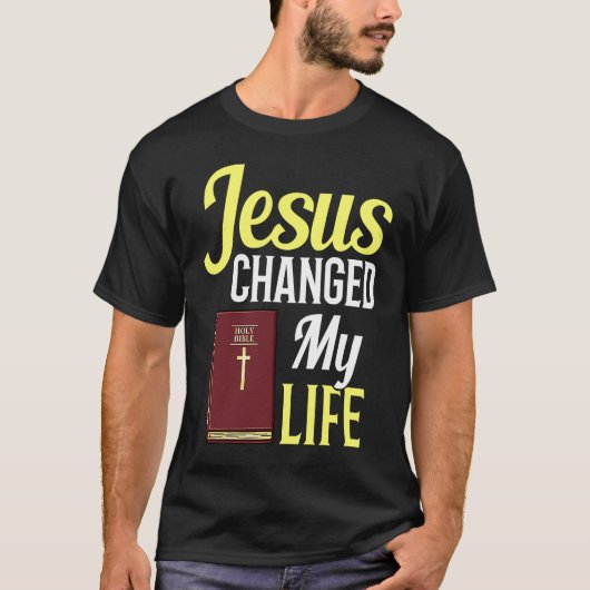 Jesus Bible Cross Nazareth Study citeert : T-shirt (Voorkant)