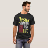 Jesus Bible Cross Nazareth Study citeert : T-shirt (Voorkant volledig)