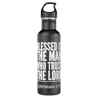 Jesus Bible Scripture Verse Christelijk Jeremiah 1 Waterfles