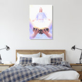 Jesus Bible Wrapped Canvas (Insitu (Slaapkamer))