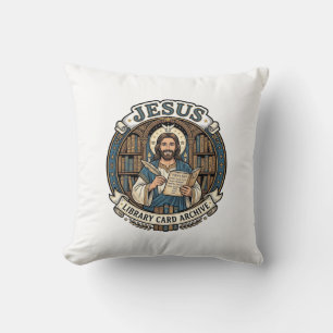 Jesus Bibliotheekkaart Archief Jesus Bibliotheekka Kussen